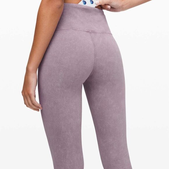 Lululemon Morning Light High Rise Tight / purple leggings / pants / tights (8) - Picture 3 of 8